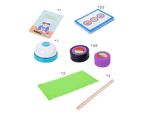 Bestjia 1 Set Educational Sushi Toy Set Simulated Funny Wooden Pretend Play Sushi Toy for Boy - 1 Set