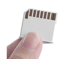 Colorfulstore High Quality Micro SD Card Adapter TF Memory to Short SD Adapter for MacBook Air-White
