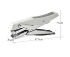 Sheet pliers stapler, black