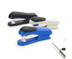 The stapler is small enough to fit in the palm of your hand; black (B175-BLK)