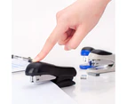 The stapler is small enough to fit in the palm of your hand; black (B175-BLK)