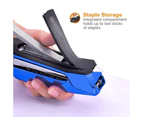 with integrated remover and staple storage, 20-sheet capacity,