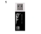 Colorfulstore USB 2.0 All in 1 Multi Memory Card Reader for Micro SD SDHC TF M2 MMC MS PRO DUO-