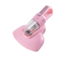 Mini Mite Remover Strong Suction USB Charging High Frequency Dust Cleaner Portable Wireless Handheld UV Light Vacuum Cleaner for Household-Pink 1