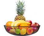 Fruit Basket，Nordic Living Room Fruit Basket,Fruit Bowl Black Metal Fruit Basket Black Fruit Basket Metal Fruit Basket Black