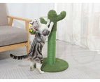 Cactus Cat Scratching Posts Pole Tree Kitten Climbing Scratcher Furniture Toys