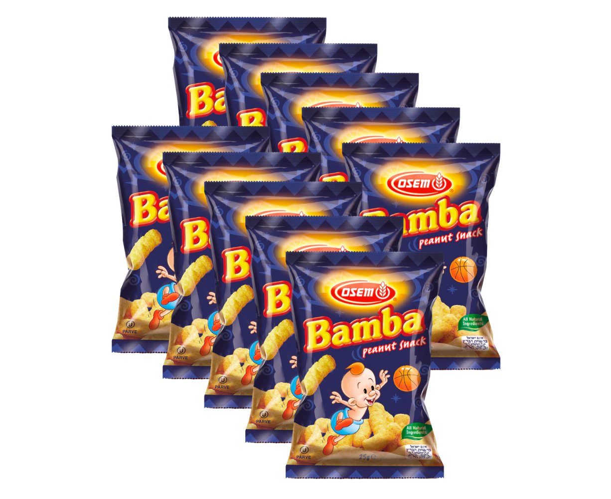 Osem Bamba Peanut Snack 25g x 10