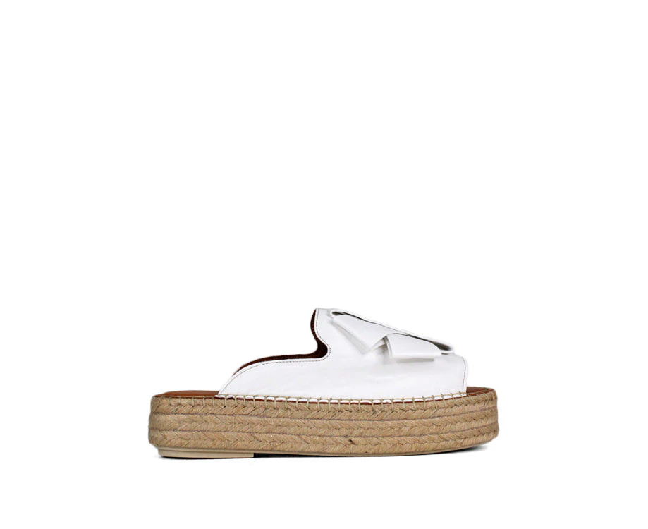 BUENO KHLOE ESPADRILLES - White