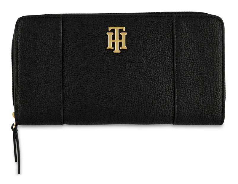 Tommy Hilfiger Antonella Zip Wallet - Black