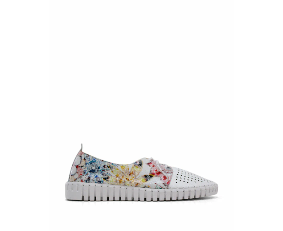 BUENO OCTAVIA CASUAL SHOE - White/Multi