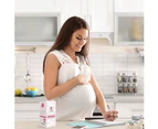 Ninja Mama for Postpartum Care. Women's Post Partum Portable Perineal Bottle with Angled Spout. Pink