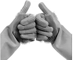 Silicone Dishwashing Gloves - Grey