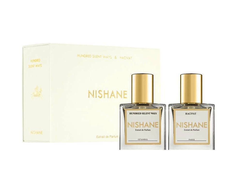 Nishane Twin Pack Hacivat and Hundred Silent Ways Extrait De Parfum 2 x 15ml