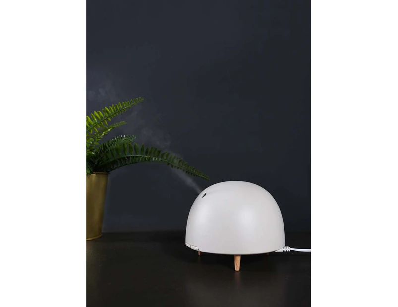 Accessorize Bedroom Collection White Bibo Ultrasonic Aroma Diffuser