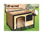 i.Pet Dog Pet Kennel Dog House Large Wooden 96cm x 69cm x 66cm