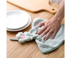 Hanging Hand Towels for Kitchen with Loop,Bathroom Hand Towels style1