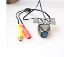 Silver Chrome Rear View Camera Auto Color Vision Rear View Mirror Function Night Vision Raincoat
