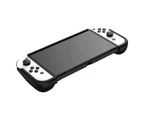 3rd Earth Hard TPU Protection Case Cover For Nintendo Switch OLED Console Black