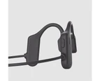 Bone Conduction Headphones Bluetooth - Wireless Open-Ear Headset , for Running Driving Cycling Meeting grey