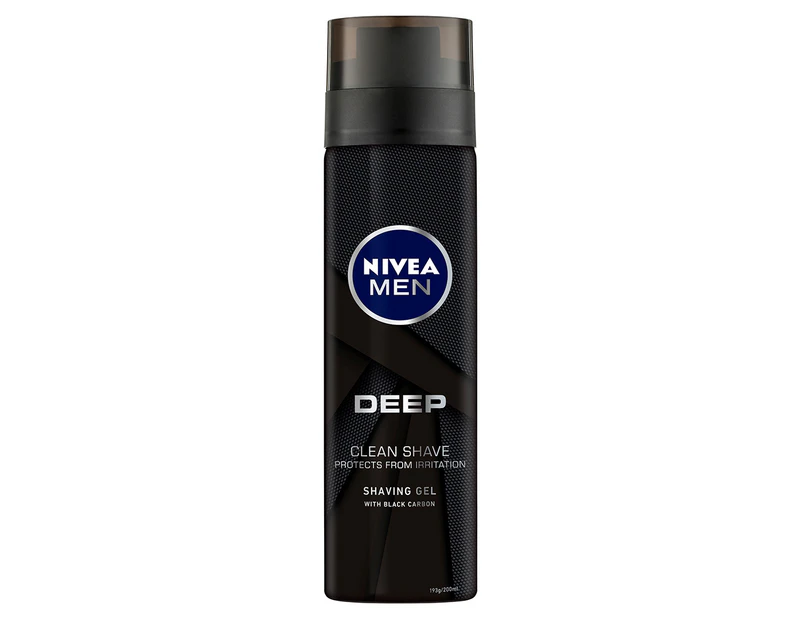 Nivea Men Deep Clean Shave Shaving Gel 200mL