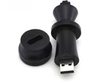 16/32GB Wooden 3D Chess USB Flash Drive Fashionable Personality USB Flash DriveWooden Black 32gb