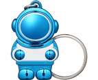 16/32/64GB USB2.0Cute Character Spaceman Bear Shape Flash Drive Fashionable Personality Flash Drive (Blue) 64g-blue
