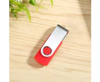 10 Pack USB Flash Drives USB 2.0 Thumb Drive Bulk Pack Swivel Memory Stick Fold Storage Jump Drive Zip Drive 32GB-10 Pack Red
