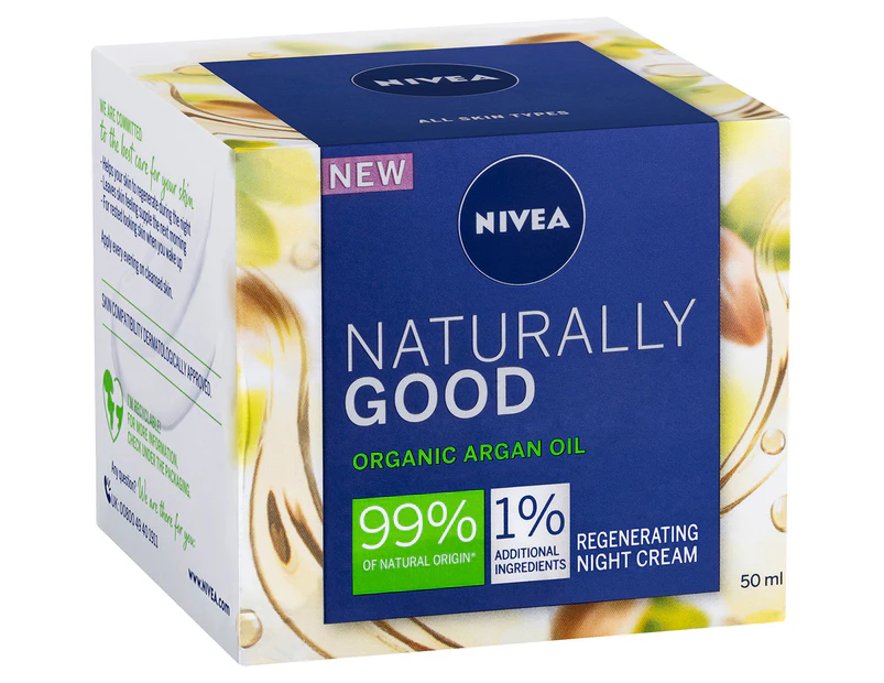 Nivea Naturally Good Radiance Night Cream 50mL