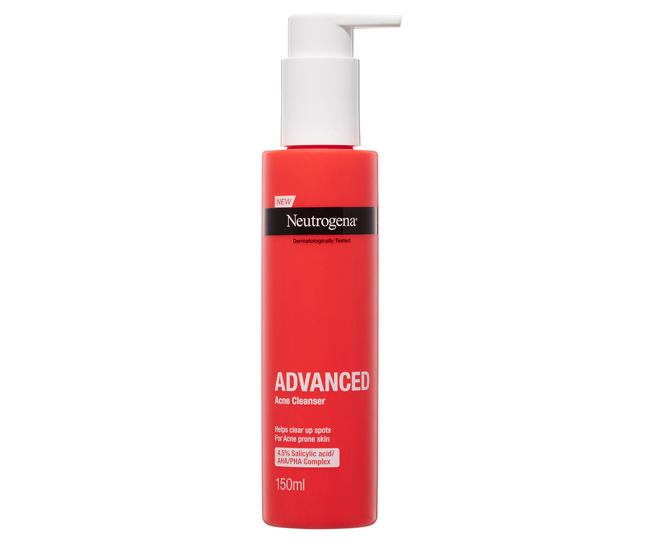 Neutrogena Advanced Acne Face Cleanser 150mL