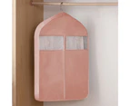 Hanging clothes dustproof hanging bag-Three-dimensional library pink medium 60*10*108cmGarment Bag Organizer Storage