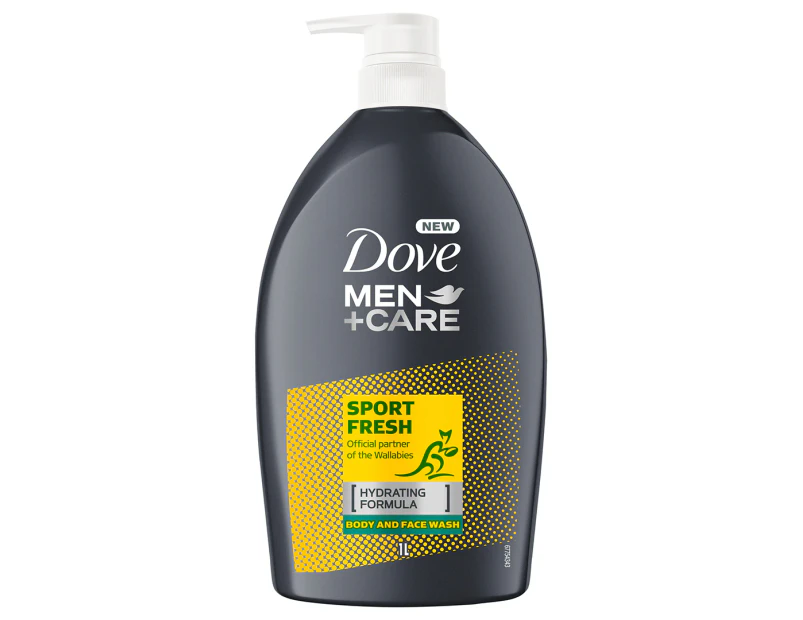 Dove Men+Care Body & Face Wash Sport Fresh 1L
