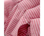 Red Stripe--Multifunctional Cotton Maternity Pillow U-shaped Pillow Waist Support Abdominal Sleeping Pillow