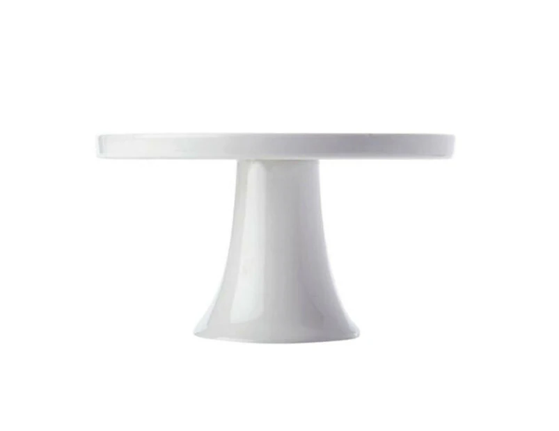 Maxwell & Williams White Basics 20cm Footed Cake Stand/Display for Wedding/Party