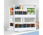 Spice Rack Slide Pantry Cabinet Organiser Storage Kitchen Shelf Jars Can Holder