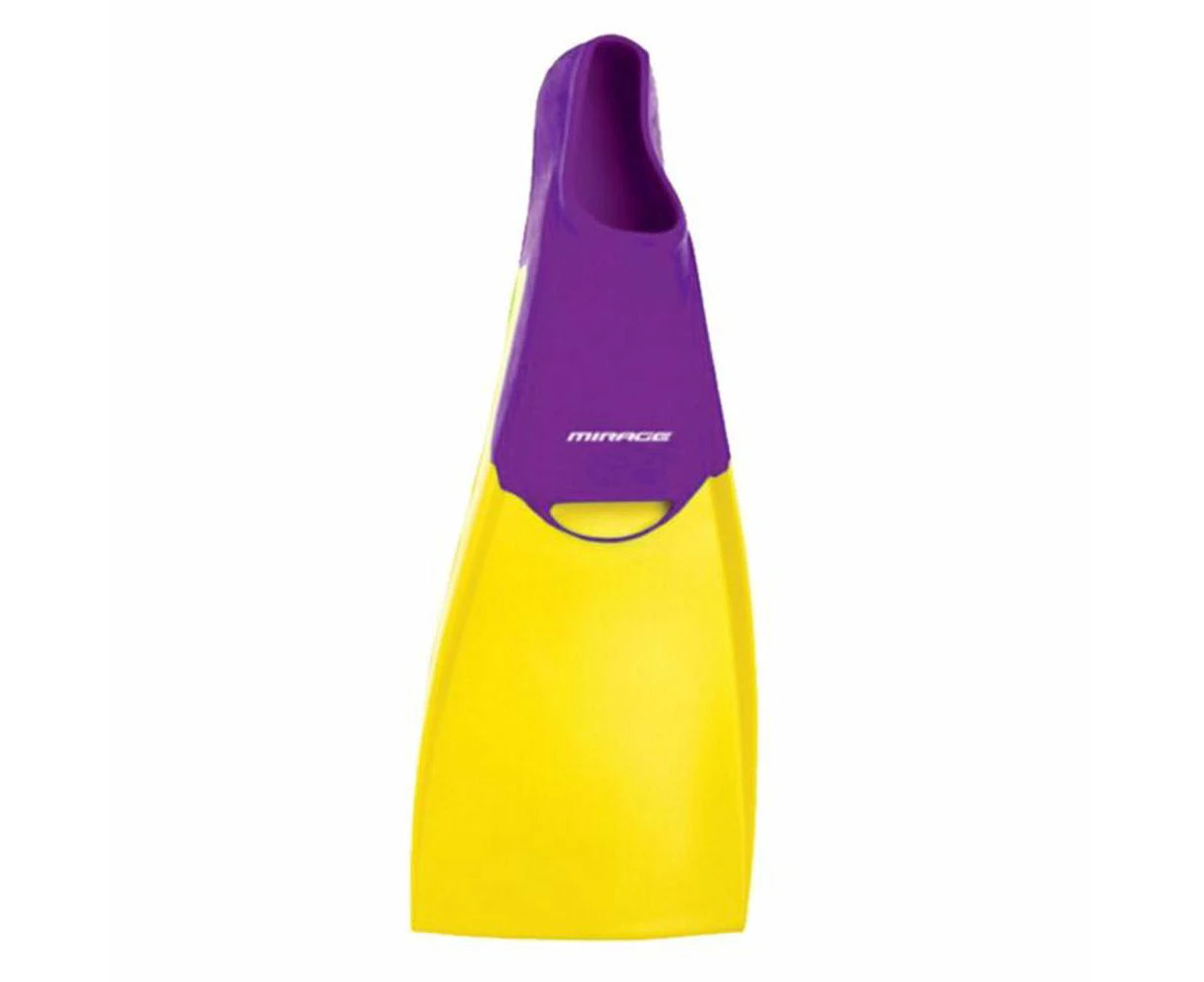 Deluxe Rubber Fin (Purple) - XXL