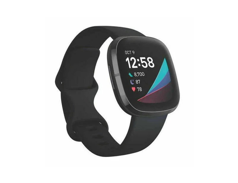 Fitbit Sense GPS Smartwatch Carbon / Graphite Stainless Steel