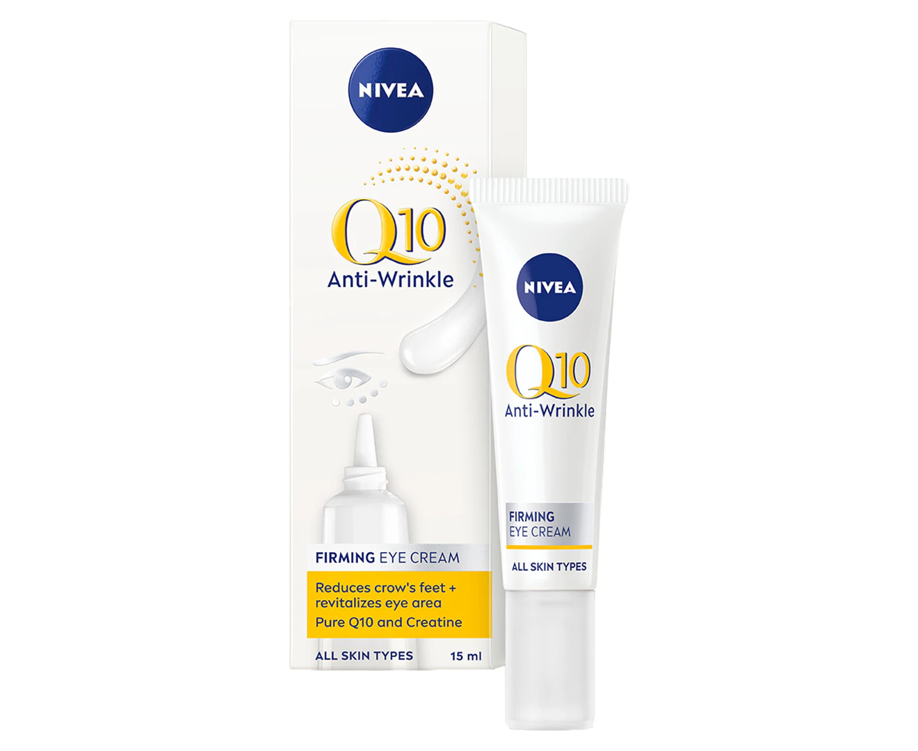 Nivea Q10 Power AntiWrinkle & Firming Eye Cream 15ml/0.5oz