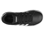 Adidas Unisex Grand Court Lifestyle Tennis Shoes - Core Black/Cloud White