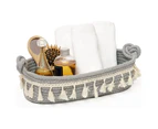 Toilet Paper Baskets Decorative Basket Cotton Rope Woven Basket - Gray