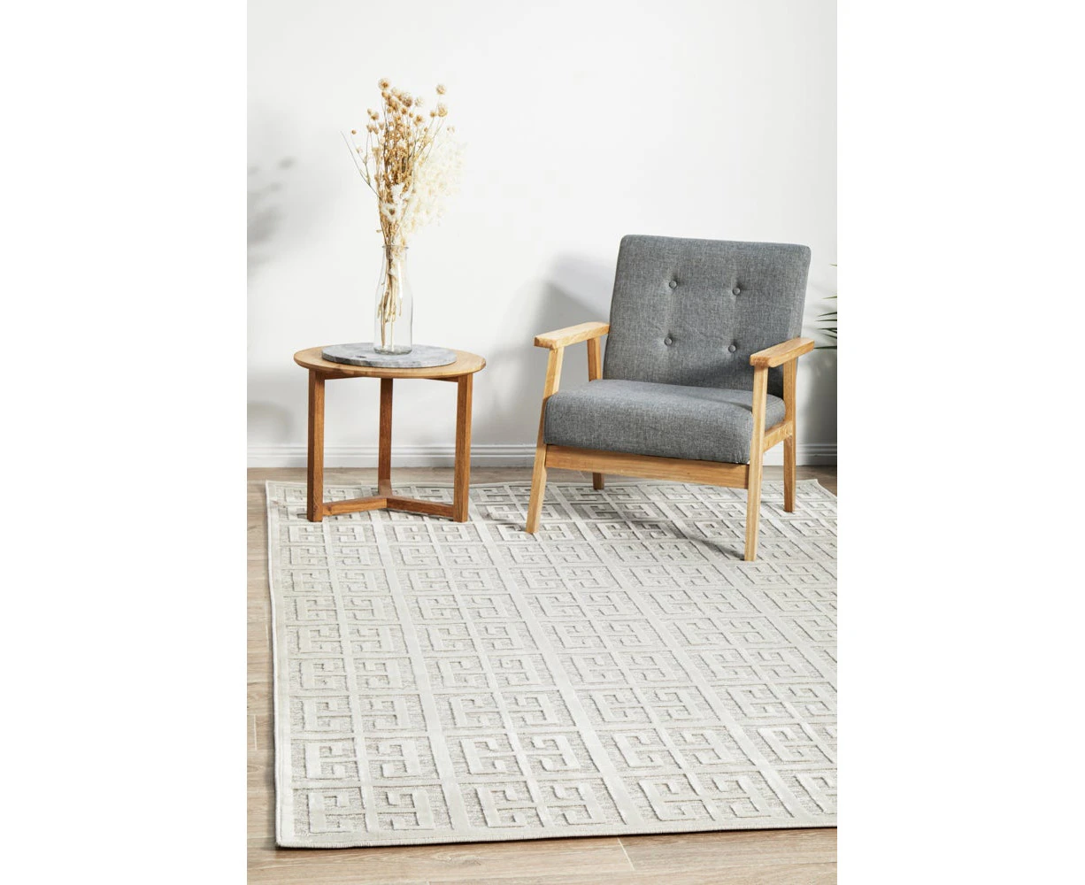 York Brenda Natural White Rug