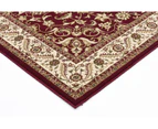 ROSA TRADITIONAL RED CREAM CLASSIC FLOOR RUG (XXL) 300x400cm - Red