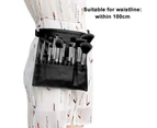 Professional Cosmetic Makeup Brush Holder Waist Pouch with Artist Belt