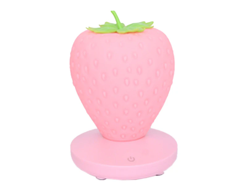 Creative Home Strawberry Night Light USB Charging Bedside Decoration