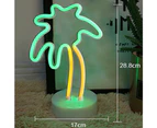 Cactus Neon Wall Bedroom Kids with Desk Frame Battery and USB Powered Night Light Home Decor