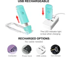 Book Reading Light USB Rechargeable Bookmark Light, LED Clip on Book Lights, Reading Lights for Books in Bed, Small Book Light for Kids