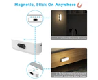 Touch Lights Stick on, Light with 2000mAh Battery, Under Cabinet Lights Wireless, Dimmable, 5 Color Temperatures, USB Rechargeable Under Counter