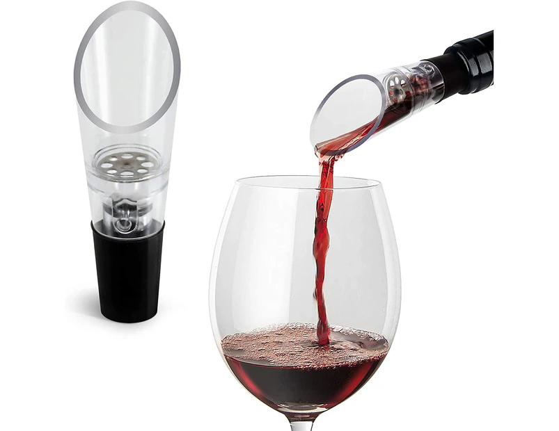 Wine Decanter Pourers & Aerators - Premium Wine Aerators & Decanters - Red Wine