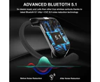 Wireless Earbuds, Bluetooth 5.1 Sport Wireless Earphones IP7 Waterproof Headset for Run Gym Sports