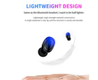Wireless Bluetooth 5.0 in-Ear Earphone,IPX7 Waterproof Noise Cancelling Headphones,LED Power Display