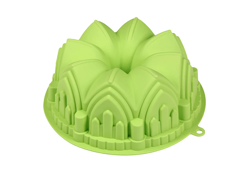 Cake Mold Anti-deformation Non-stick Crown Shaped Easy Operation Lovely Biscuit Mold Kitchen Supplies - Green